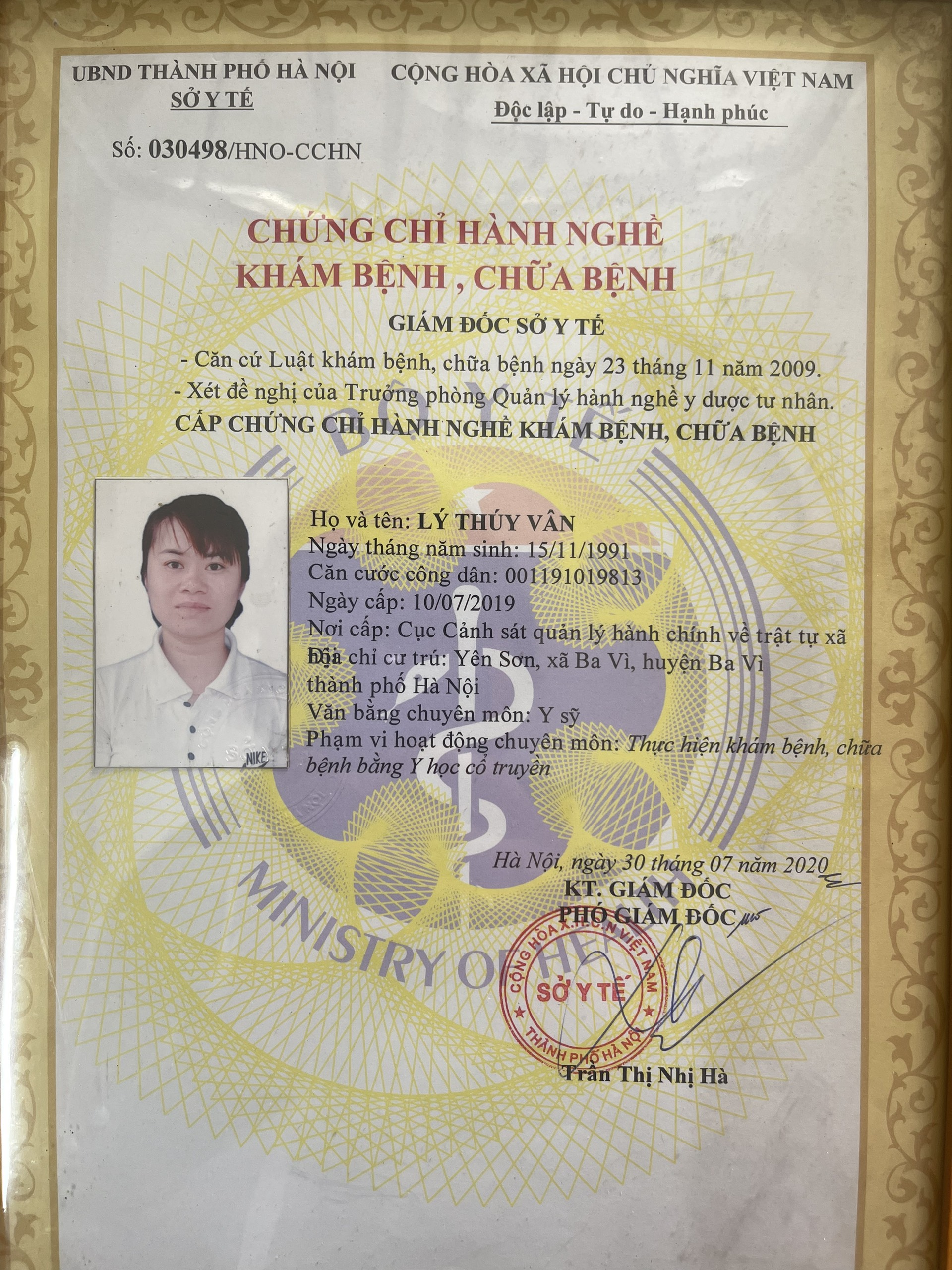 chứng chỉ