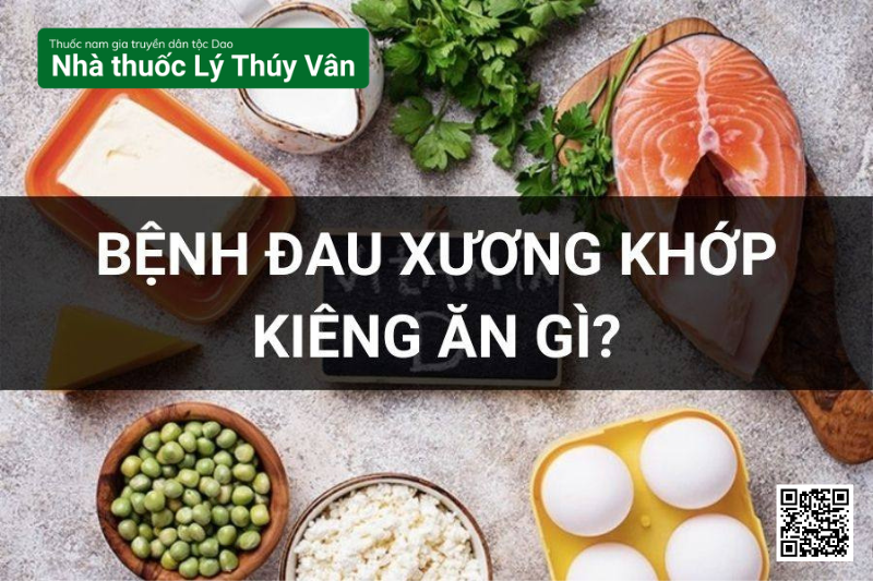 Bệnh đau xương khớp nên ăn gì